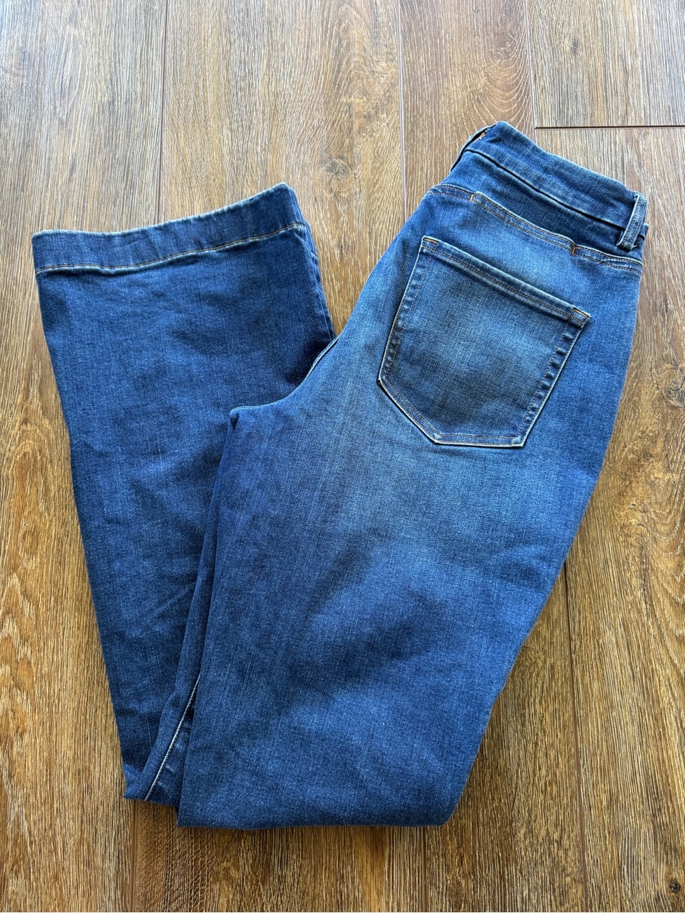 Duluth Classic Dark Wash Blue BootCut Flare Jeans